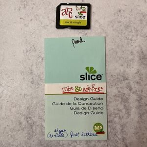 Slice Mix & Mingle SD Card For Slice Cutting Machine
